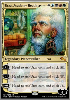 Urza, Academy Headmaster